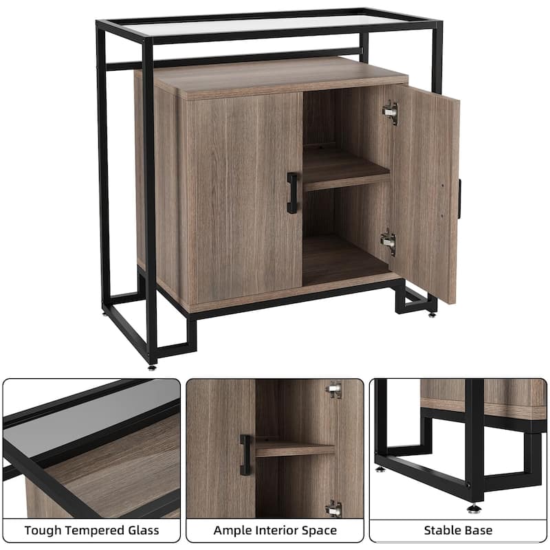Modern Storage Cabinet - Large Storage Capacity