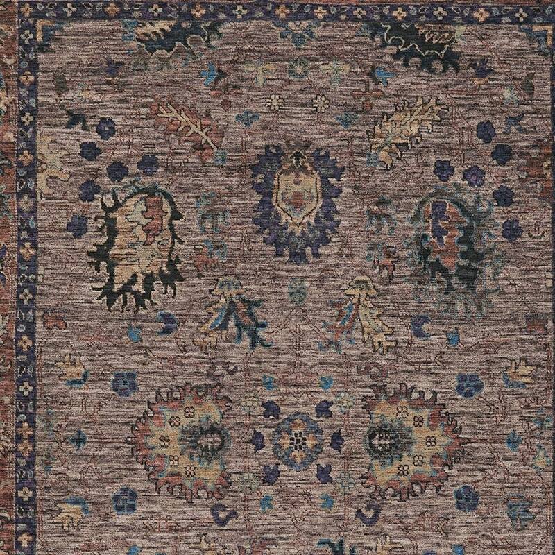 HomeRoots Floral Traditional Rectangle Outdoor Rug