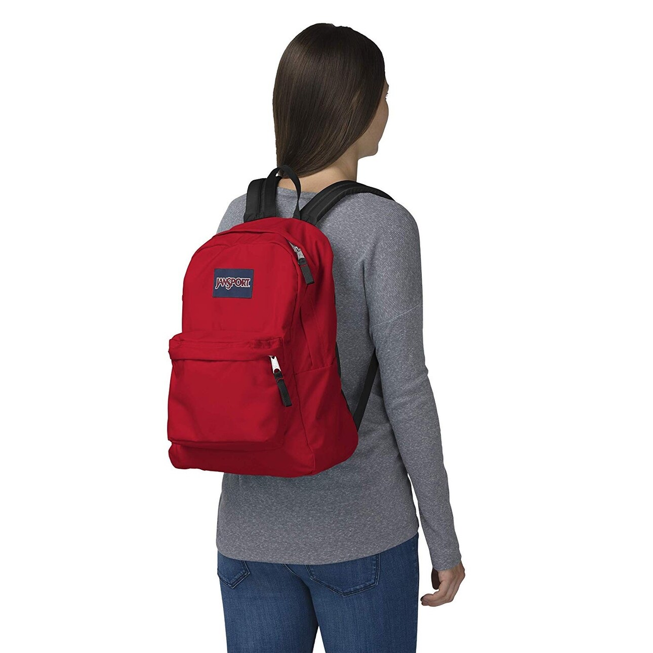 Jansport superbreak red tape clearance
