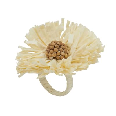 Raffia Charm Napkin Ring (Set of 4)