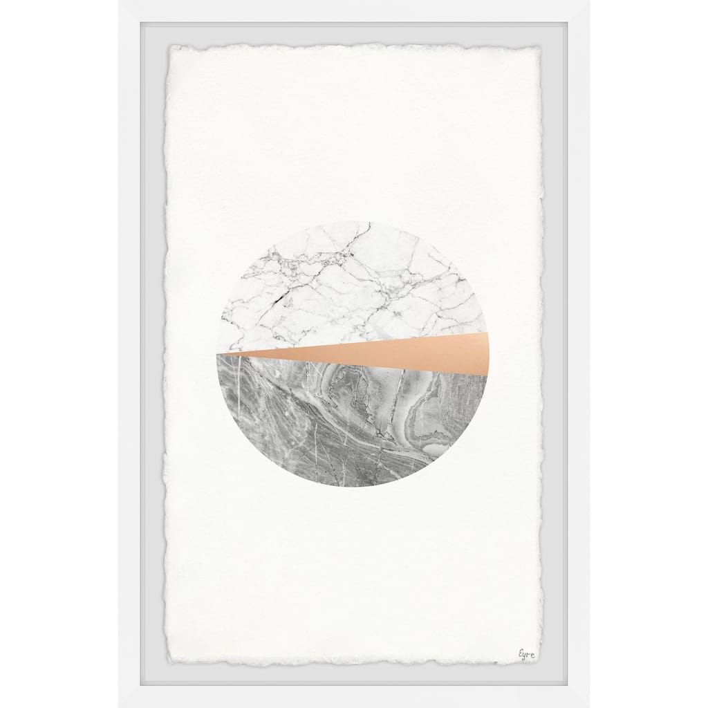 Pink Sliver II Framed Wall Art, Elegant Home Touch - Sophisticated Artwork for Refined Décor