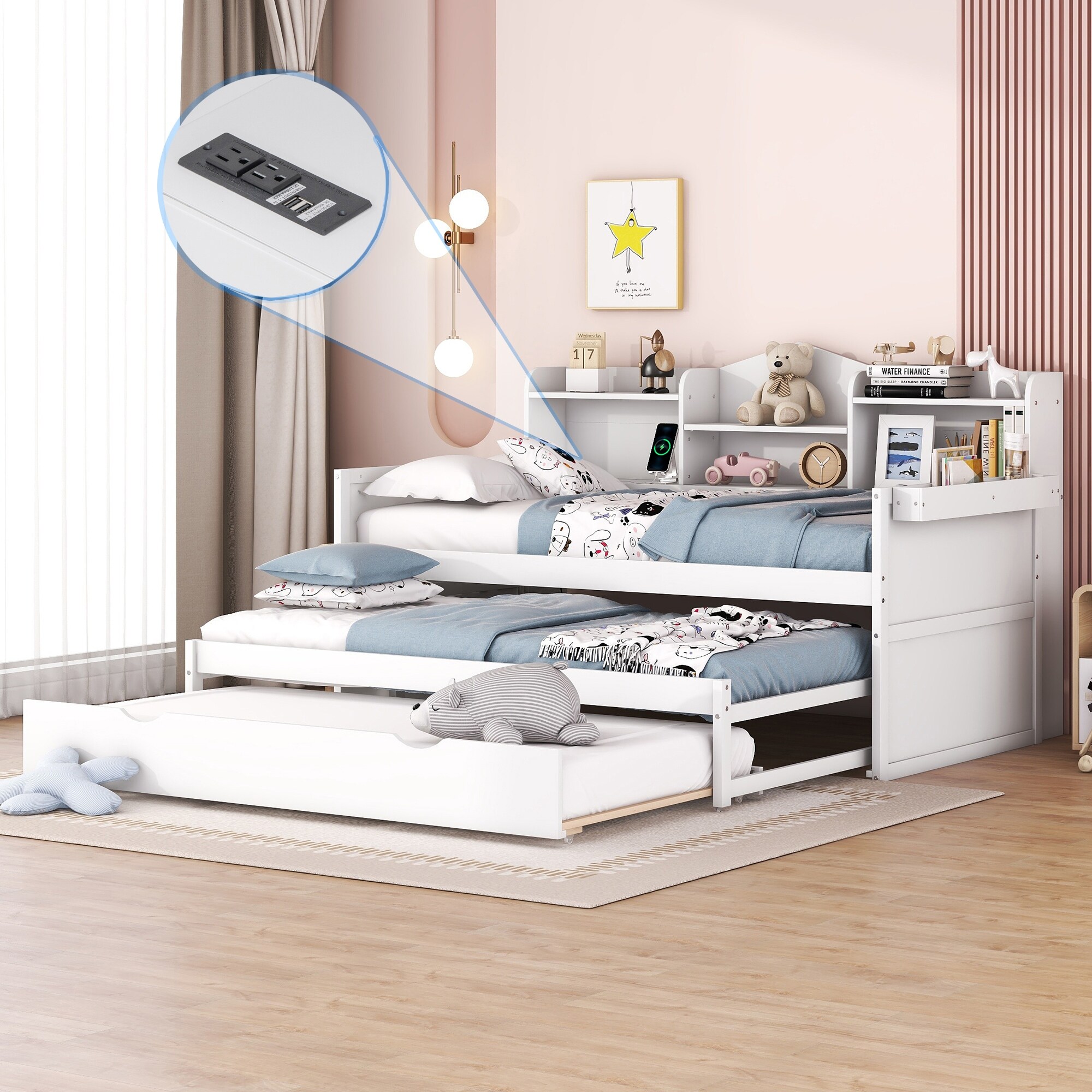White twin outlet xl bed frame