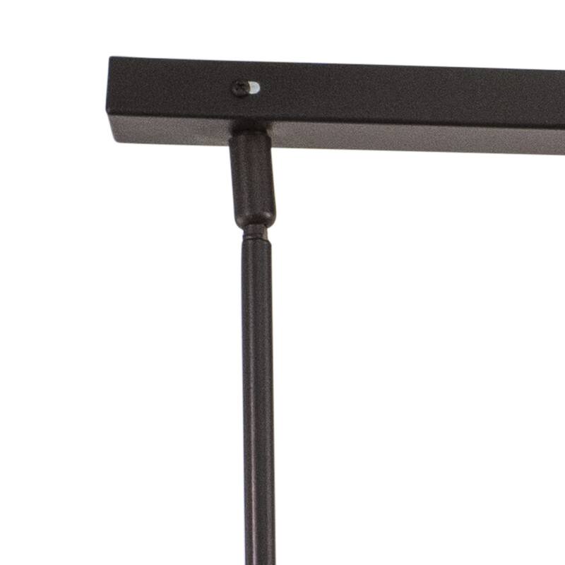 Linear Chandelier Pendant Light - 3 Light Island Bronze Finish Modern Farmhouse - 16.63