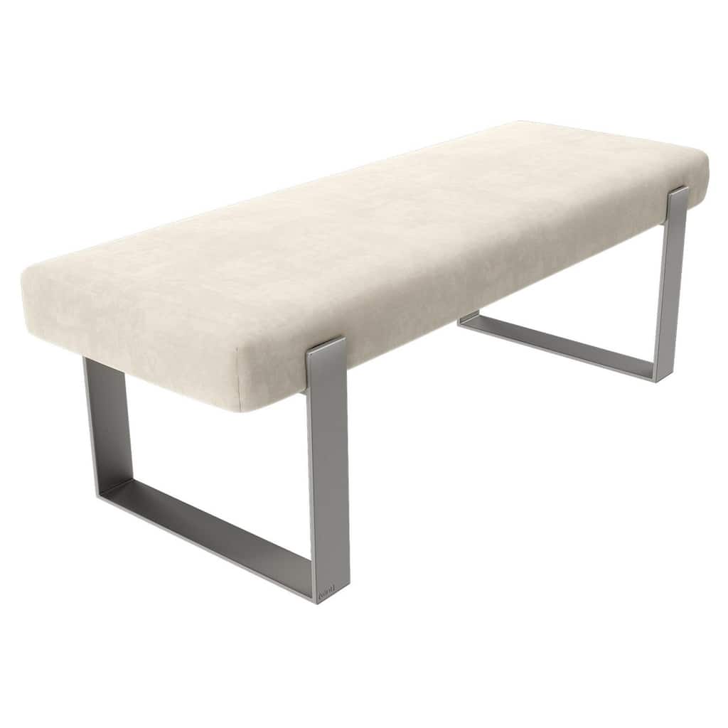 Vant Upholstered Bed Bench - Suede Nuetral
