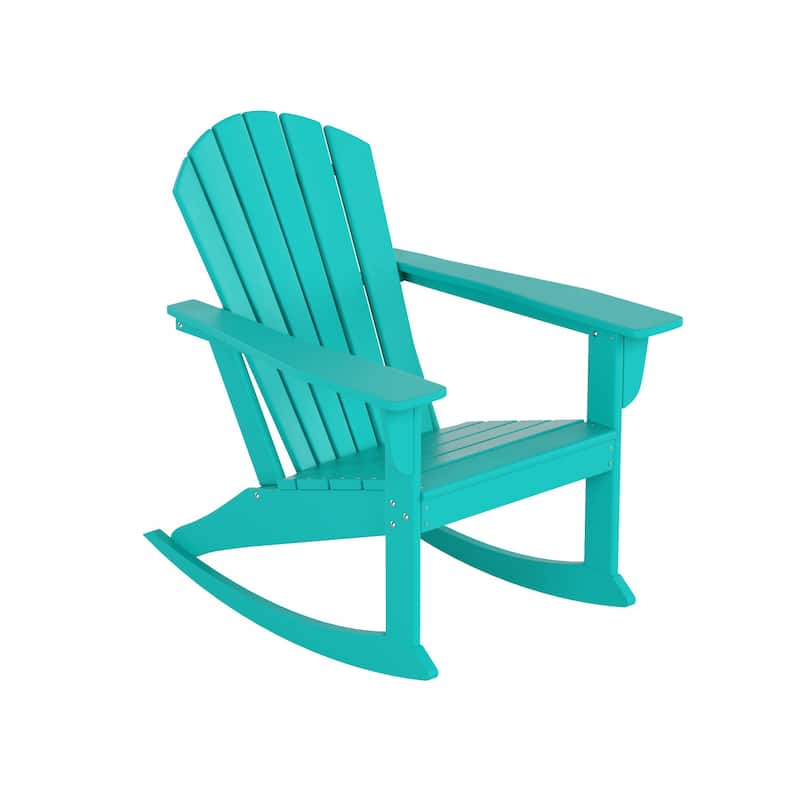 Laguna Hdpe All Weather Outdoor Patio Rocking Chair