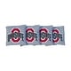 preview thumbnail 1 of 1, Ohio State OSU Buckeyes Gray Cornhole Bags All-Weather Resin Filled