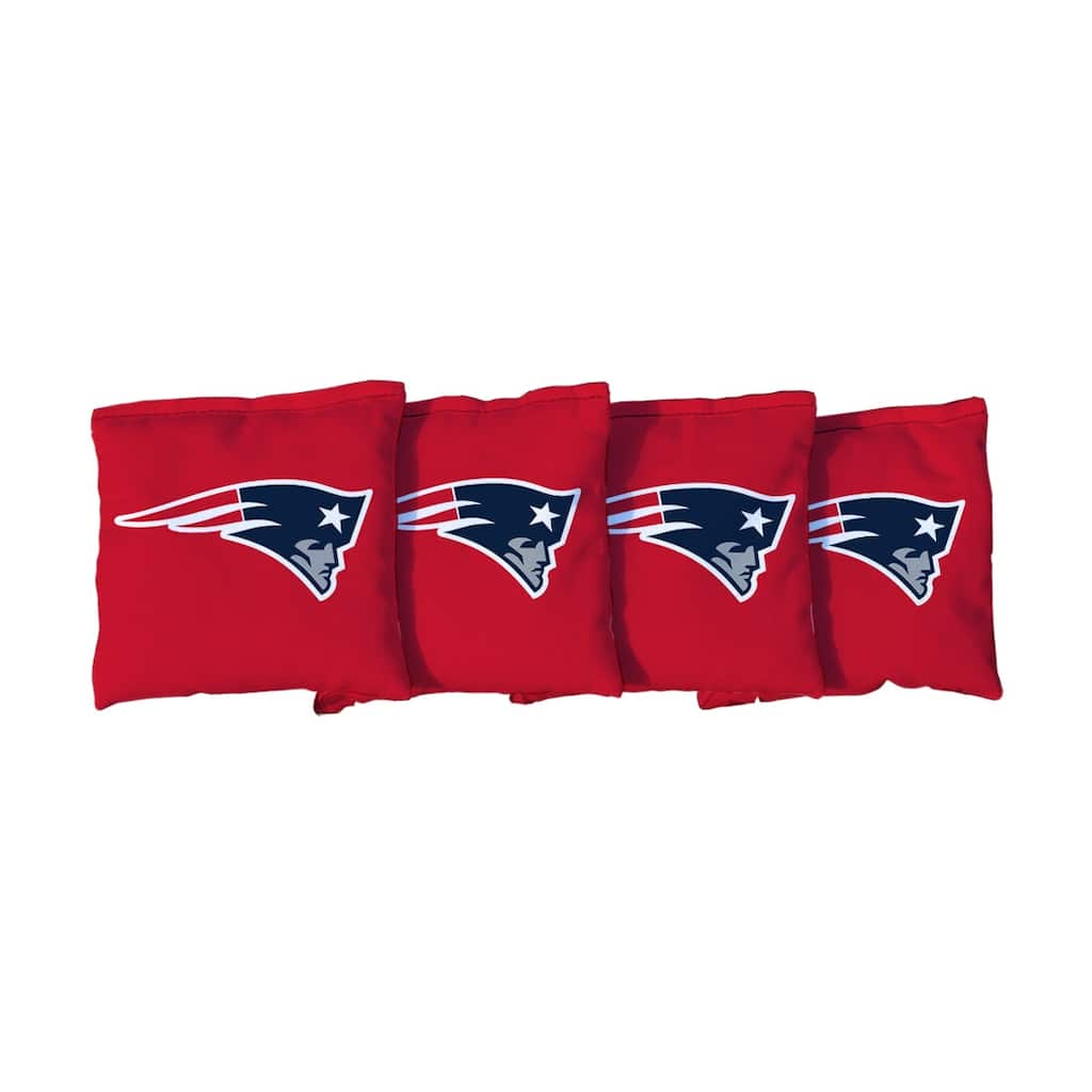 New England Patriots NFL Football Red Cornhole Bags