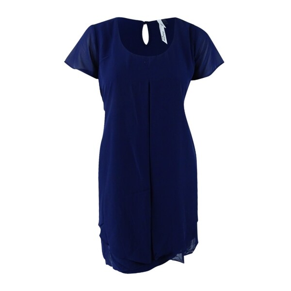 womens plus size navy dress