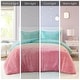 preview thumbnail 18 of 26, Intelligent Design Talia Ombre Shaggy Faux Fur Comforter Set