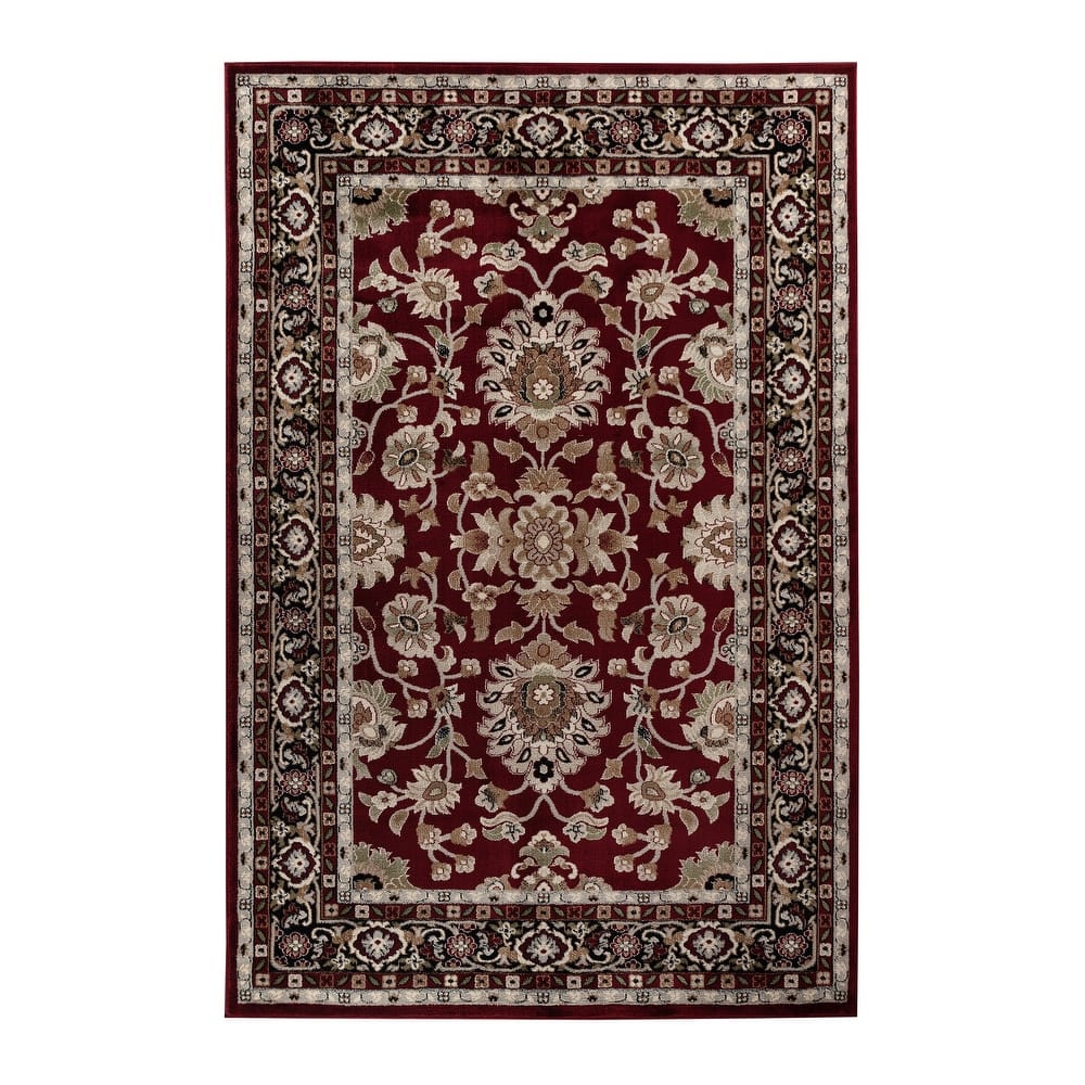 Hollywood Collection Floral Area Rug