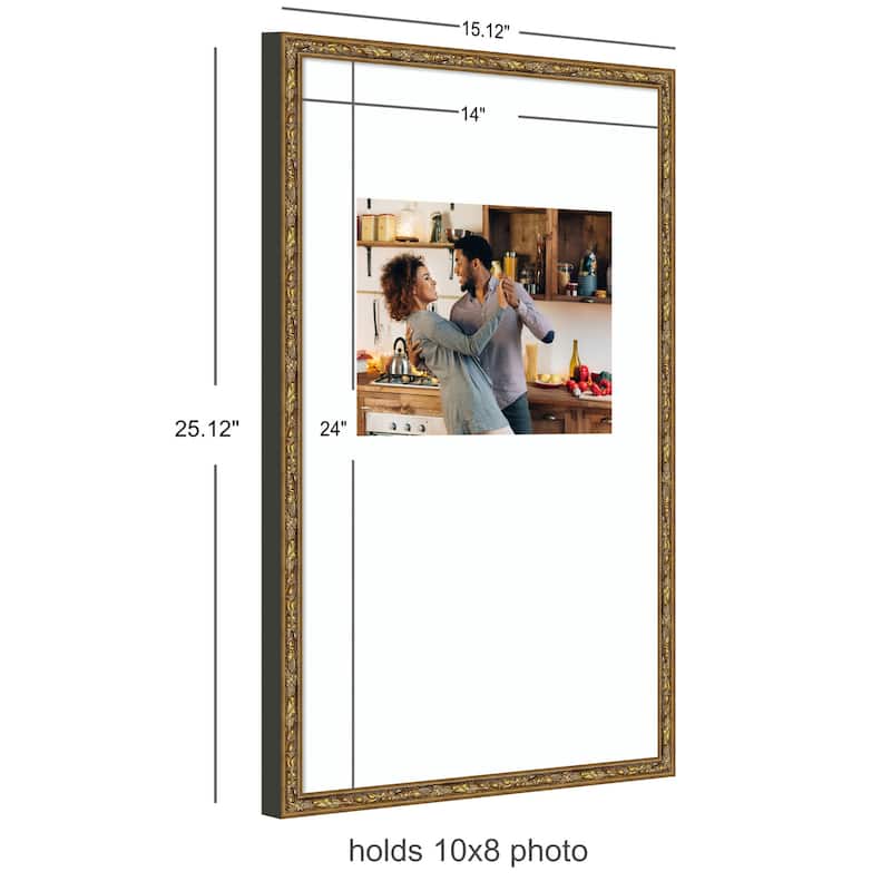 Kate and Laurel Belvedere Bronze Photo Frame