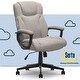 preview thumbnail 9 of 66, Serta Connor Executive Office Chair - Ergonomic Computer Chair with Layered Body Pillows and Contoured Lumbar