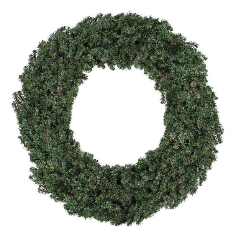 Canadian Pine Commercial Size Artificial Christmas Wreath - 12' - Unlit
