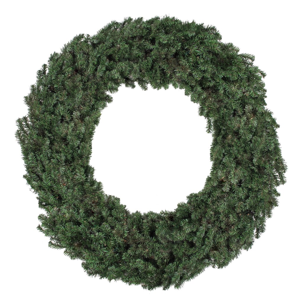 Canadian Pine Commercial Size Artificial Christmas Wreath - 12' - Unlit