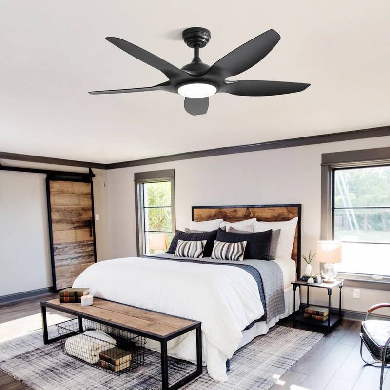 Sofucor Fan 48 Inch Ceiling Fans w/ Lights & Remote Indoor Outdoor Ceiling Fan Energy Saving