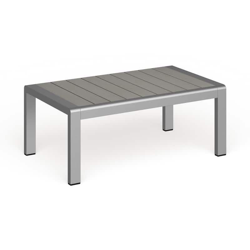 Beach Outdoor Patio Aluminum Coffee Table