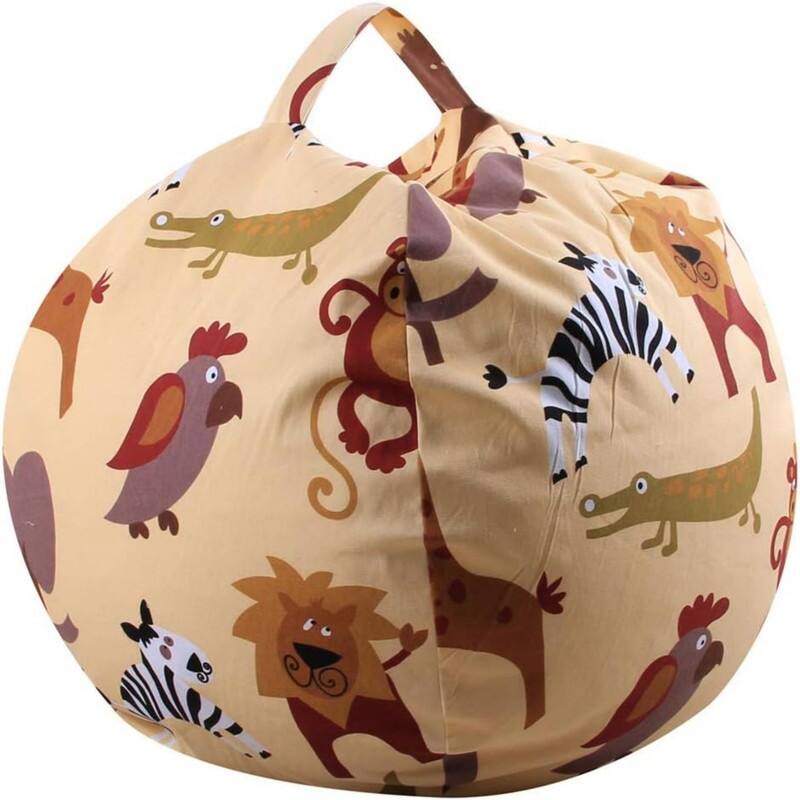 Storage Bean Bag Chair Cover for Kids (26')