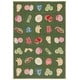 preview thumbnail 36 of 54, SAFAVIEH Handmade Chelsea Britny French Country Fruit Wool Rug 6' x 9' - Hunter Green - Rectangle