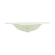 preview thumbnail 9 of 13, Luke White Porcelain Rectangular Drop-in Sink Self-Rimming with Overflow