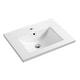 preview thumbnail 38 of 41, Dowell 18" FTB Ceramic Single Bathroom Vanity Basin 24Wx18Dx7H