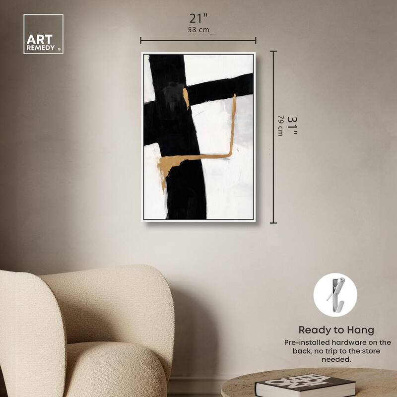 Dichotomy IV Canvas by Art Remedy