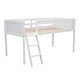 preview thumbnail 5 of 10, Kid-Friendly Design Twin Size Loft Bed