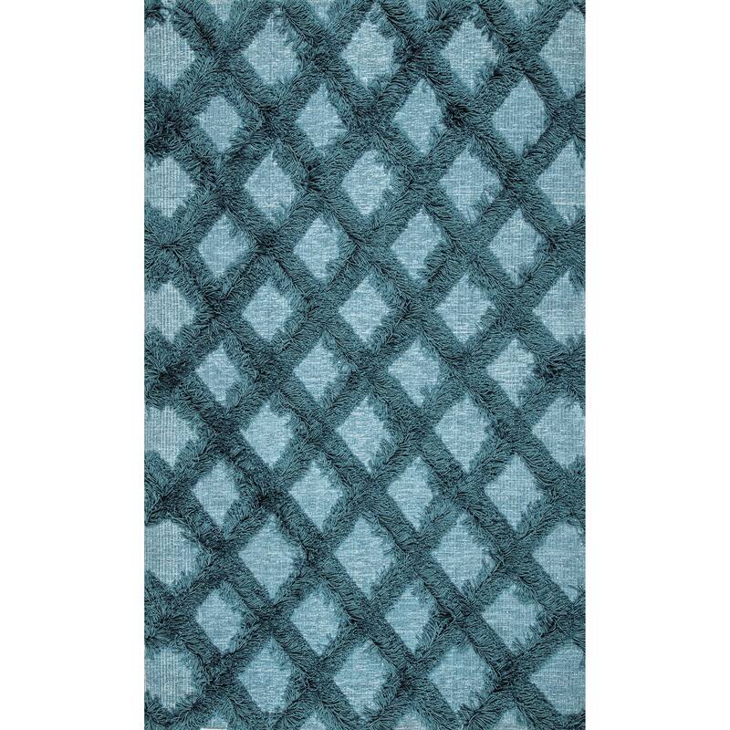 Nuloom Francene Diamond Trellis Shag Area Rug
