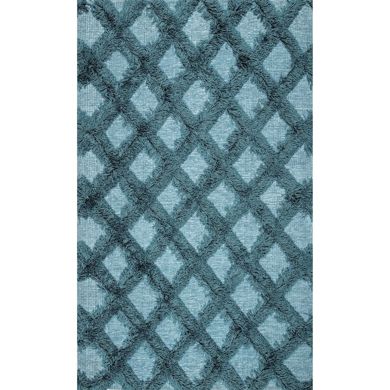 Nuloom Francene Diamond Trellis Shag Area Rug