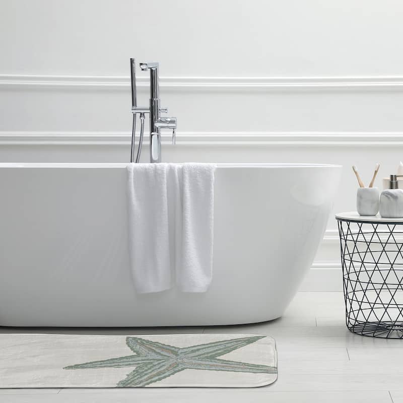 Large Starfish Bathmat