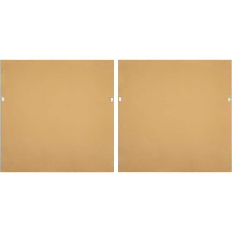 Livabliss Wesleyan Modern & Contemporary Framed Art (Set of 2)