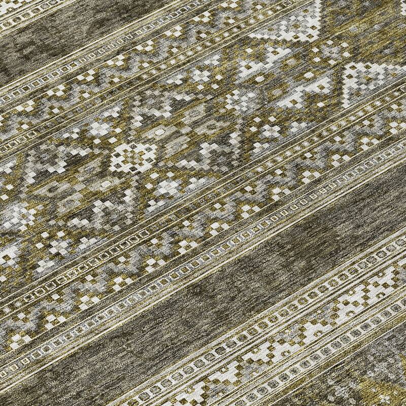 HomeRoots Southwestern Transitional Rectangle Outdoor Rug