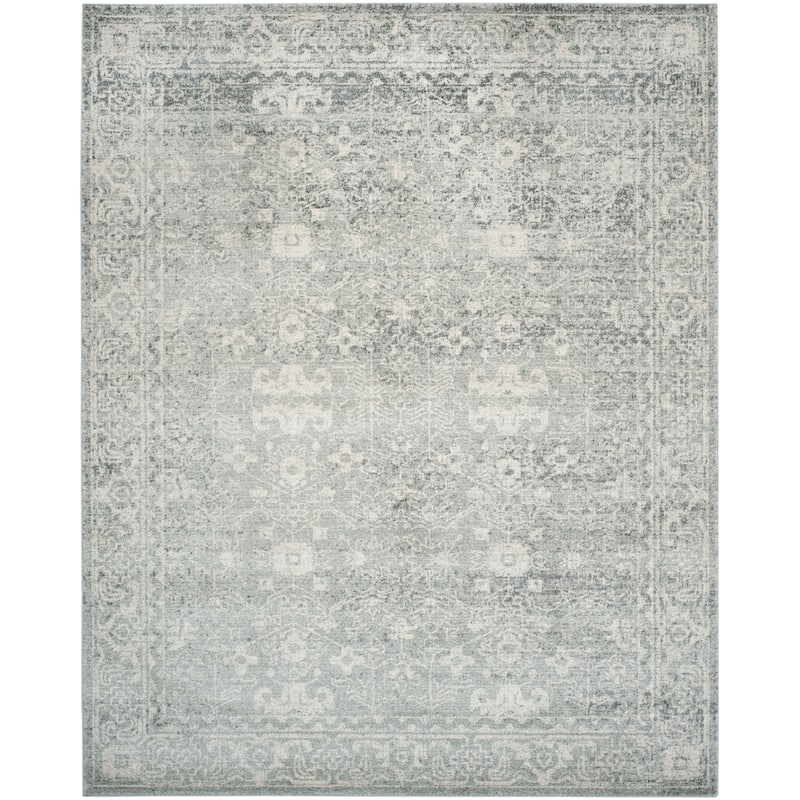 SAFAVIEH, Evoke Karola Vintage Boho Rug - 8' x 10' - Silver/Ivory