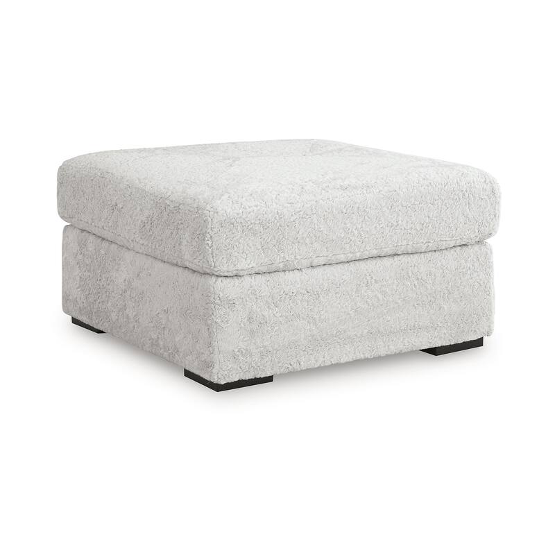 Signature Design by Ashley Cuddlesome White Oversized Accent Ottoman