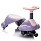 preview thumbnail 46 of 56, 360-Degree Steering Wheel Ride-On Car with Shock Absorbing PU Wheels