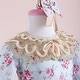 preview thumbnail 8 of 6, Floral Print Lace Guipure Special Occasion Baby Dress Set