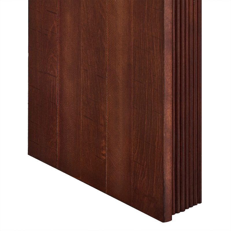 Fluted Counter Height Bar Table Set for Two with Upholstered Bar Stool and Solid Wood Legs