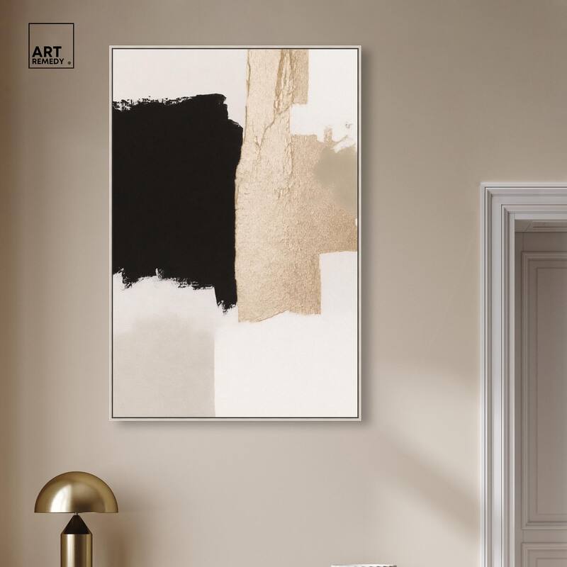 Earth and Ink II Canvas by Art Remedy