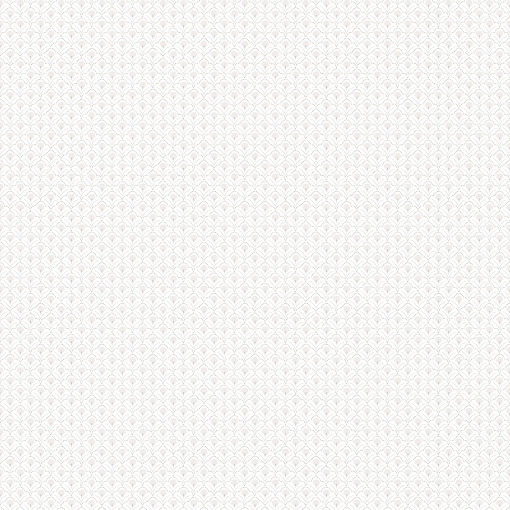 Galerie Wallcoverings Secret Garden Geometric Floral Scallop Non-woven Matte Wallpaper Roll