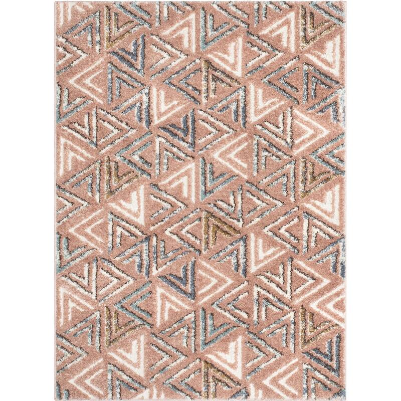 Well Woven Delia Thanatos Modern Geometric Area Rug