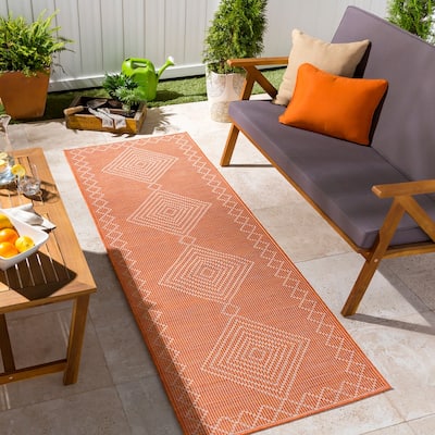 Artistic Weavers Benli Moroccan Tribal Outdoor Area Rug