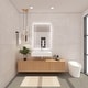 preview thumbnail 8 of 157, Pyramid Solid Surface Wall-Mounted Bathroom Sink