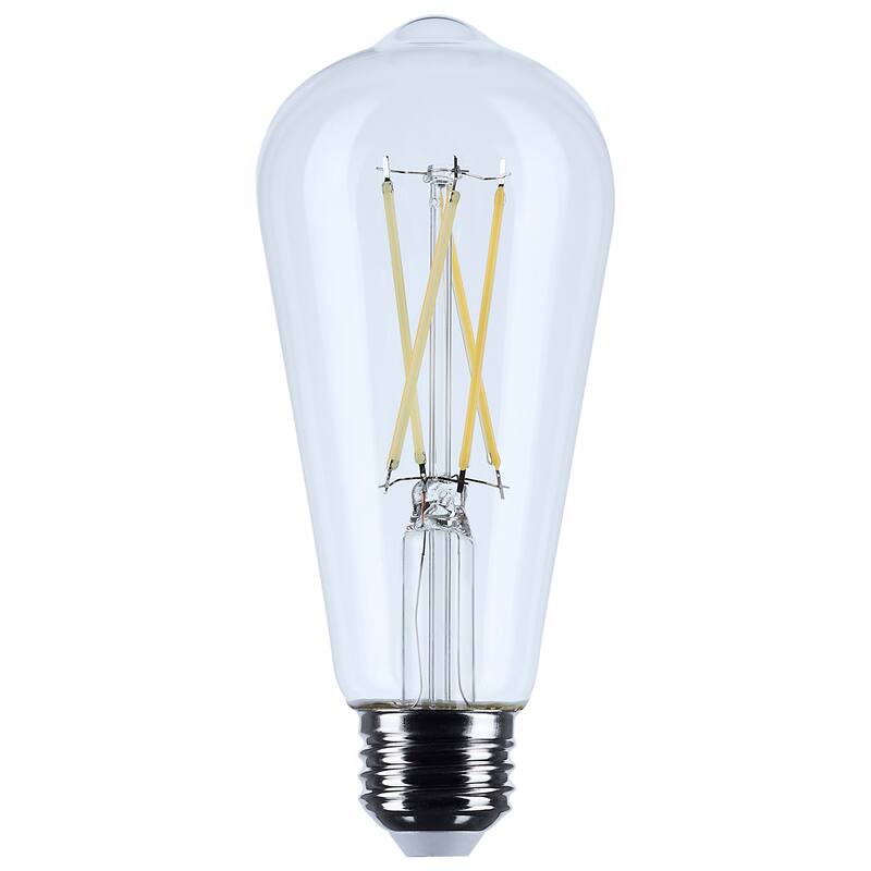 5 Watt ST19 LED Medium Base Clear 5000K CCT 120 Volt - Clear