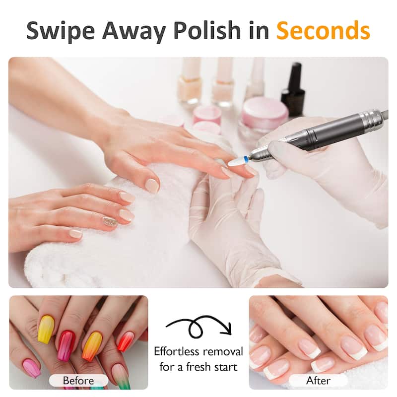 40000RPM Electric Nail Drill - N/A