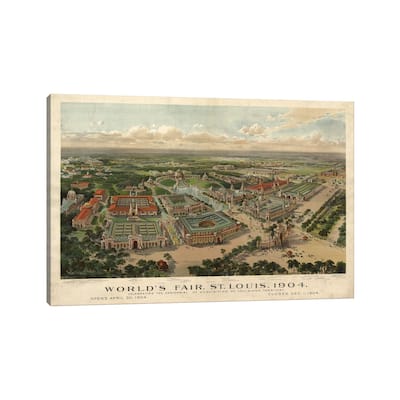 iCanvas "St. Louis World's Fair, 1904" by Vintage Apple Collection Canvas Print