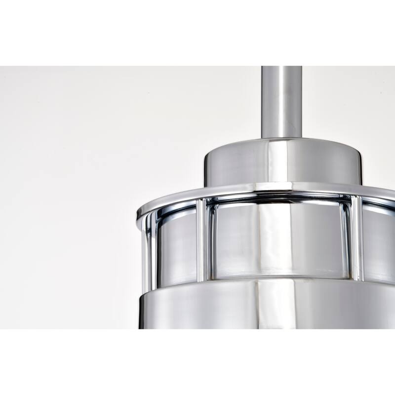 Murdo Sleek Modern 3-Blade LED Lighted Ceiling Fan with Remote