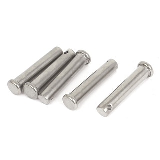 M8 X 80mm Flat Head 304 Stainless Steel Round Clevis Pins 5pcs - View #5