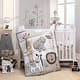 Crib Bedding Sets that Match Hudson Baby Infant Cotton Sleeveless Wearable Sleeping Bag, Sack, Blanket, Modern Neutral Safari