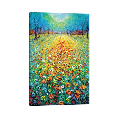 iCanvas "Wild Flowers" by Kimberly Adams Canvas Print