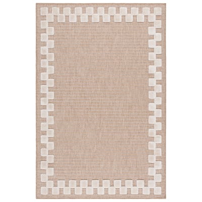 SAFAVIEH Clayton Licinia Washable Indoor/Outdoor Rug - Weather Resistant & Easy Cleaning