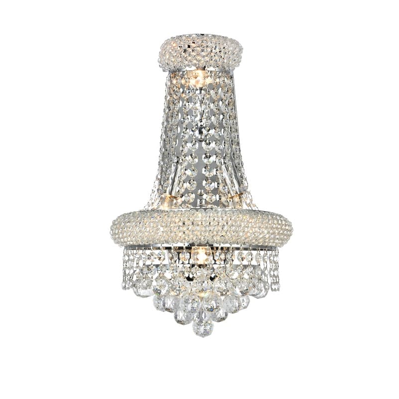 Fleur Illumination 4 light Chrome Wall Sconce